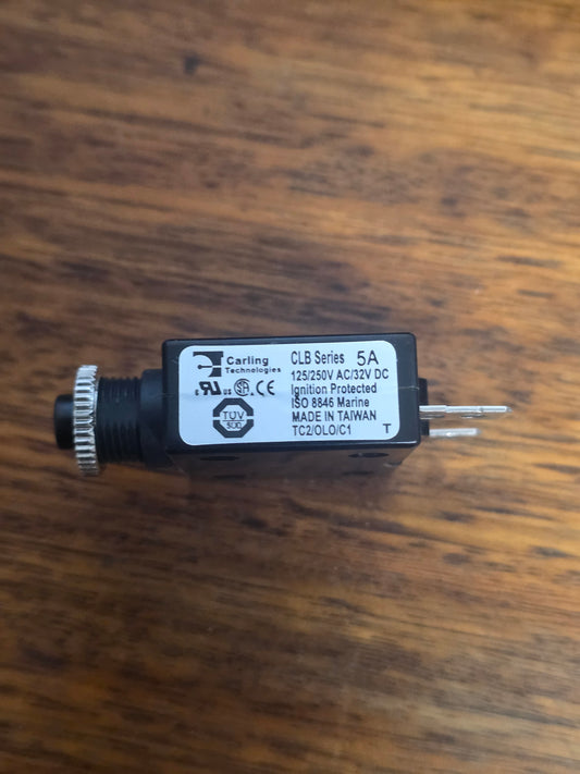 CLB-053-12C1N CLB Thermal Circuit Breaker 5A