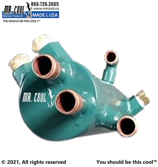 859360 / 840741 Aftermarket Volvo Penta 2002/2003 Heat Exchanger | Sawley's Select Marine Parts