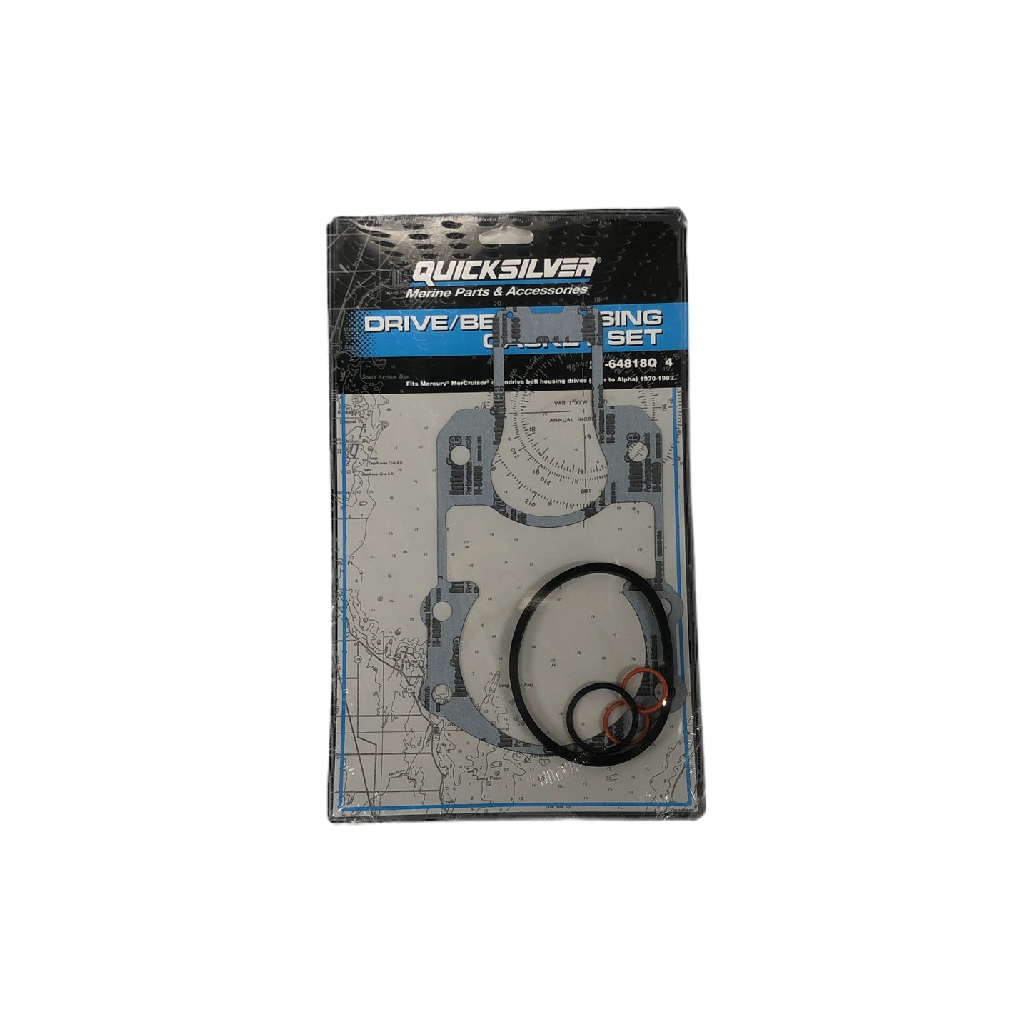 64818Q4 Mercury MerCruiser 2764818Q4 Drive/Bell Housing Gasket set | Genuine Quicksilver OEM Part