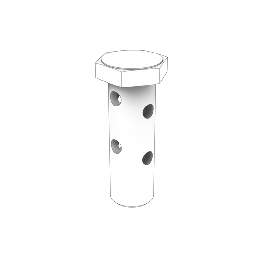20450664 Hollow Screw | Genuine Volvo Penta Part - photo 2 of 2