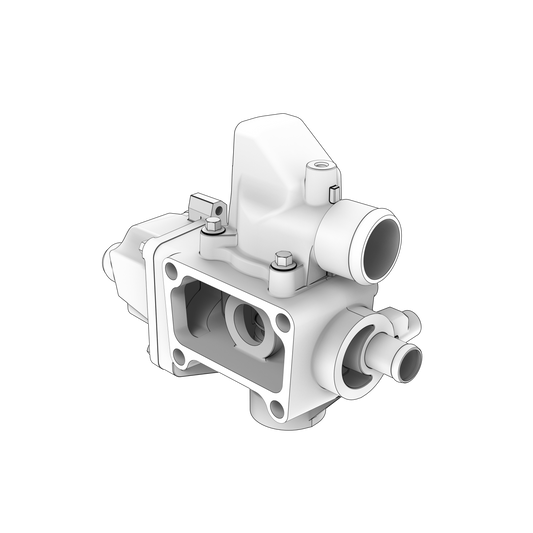 24555394 Thermostat Housing | Genuine Volvo Penta Part - photo 2 of 2