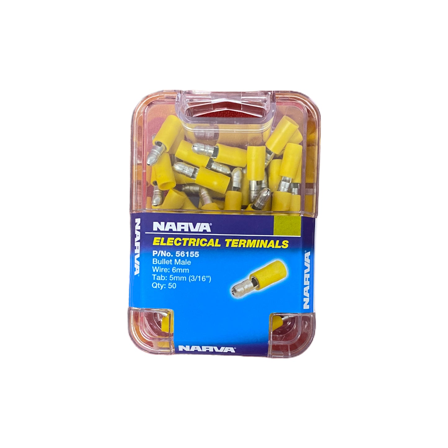 56155 Male Bullet Terminal Yellow (50pk)