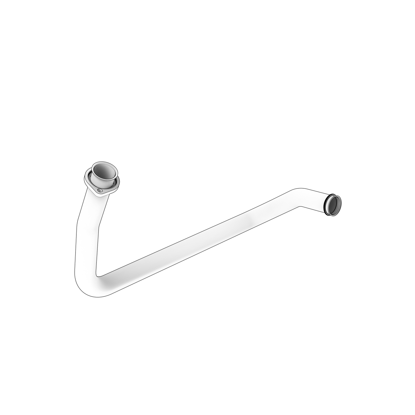 3836308, Coolant Pipe | Genuine Volvo Penta Part