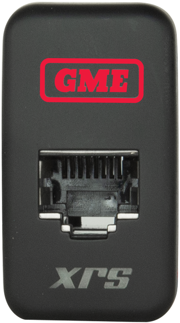 XRS-RJ45R2 RJ45 Pass-Through Adaptor - Type 2 (Red) | Genuine GME Electronics