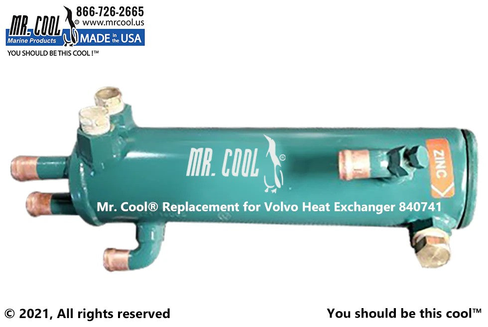 859360 / 840741 Aftermarket Volvo Penta 2002/2003 Heat Exchanger | Sawley's Select Marine Parts