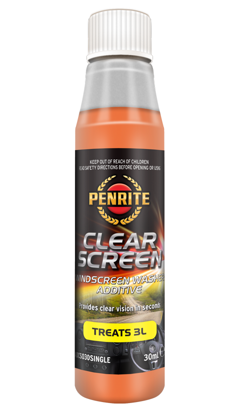 ADCS030SINGLE Penrite Clear Screen Windscreen Washer Concentrate | Genuine Penrite Lubricants