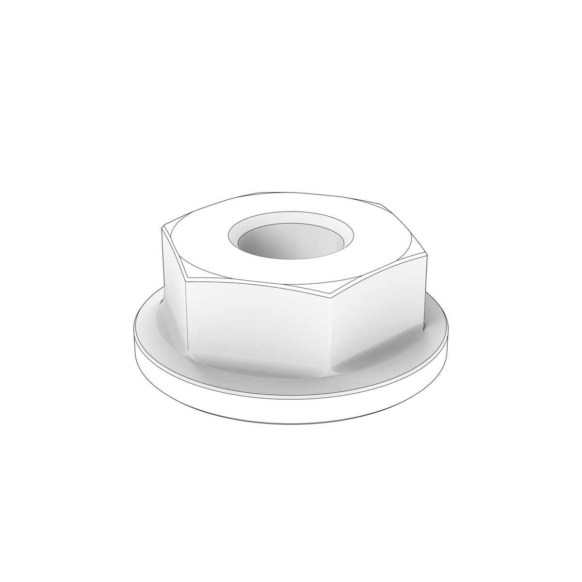 23478619 Nut | Genuine Volvo Penta Part - photo 2 of 2