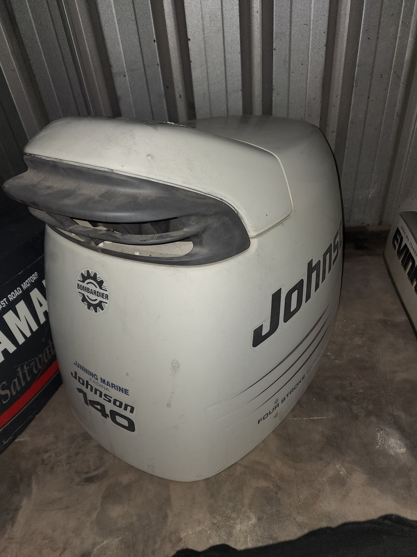 5033959 Johnson 140hp Top Cowling | Genuine Used Part