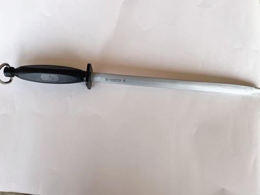 EP203123 Egginton Profesional Sharpening Steel Oval 12" Fine Cut Black Handle | Fishing & Outdoor Knife - photo 2 of 2