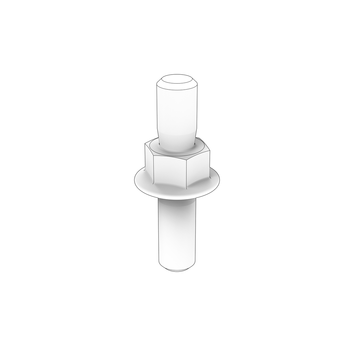 20714050 Flange Screw | Genuine Volvo Penta Part - photo 2 of 2