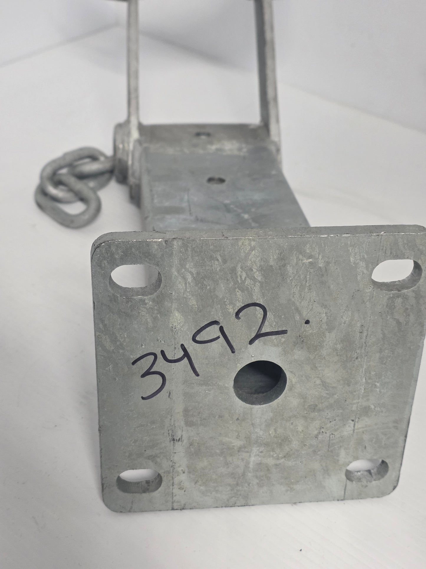 3492 Dunbier Trailer Winch Carrier Inc Bow Roller Suits 100mm Sq