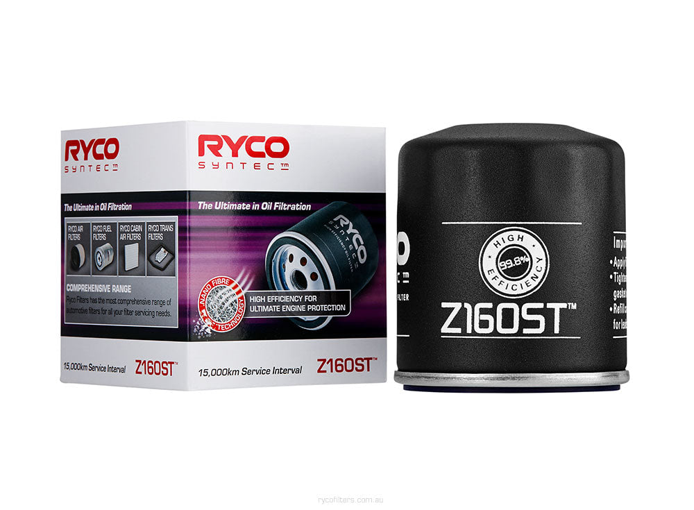 Z160ST Ryco SynTec Oil Filter | Genuine Ryco Filter