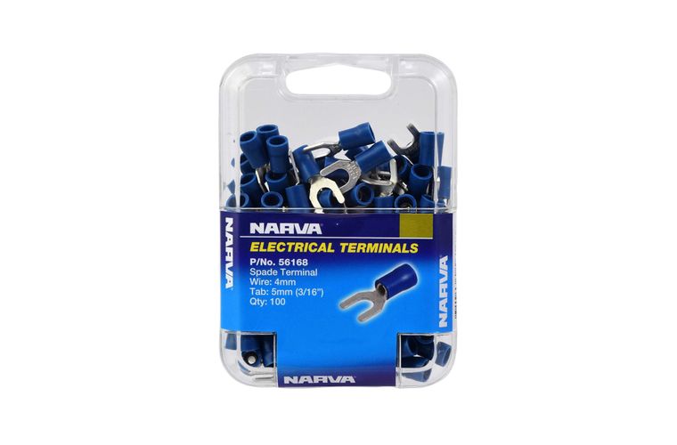 56168 Narva Spade Terminal Blue | Genuine Narva Electrical