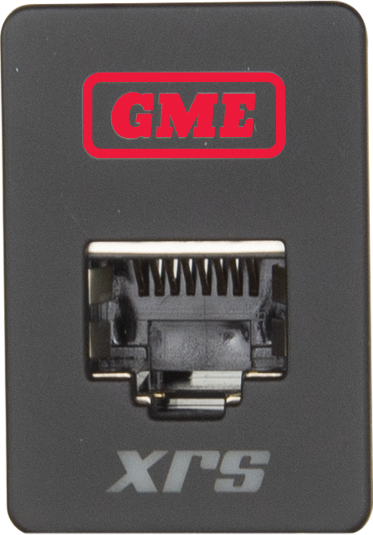 XRS-RJ45R1 RJ45 Pass-Through Adaptor - Type 1 (Red) | Genuine GME Electronics