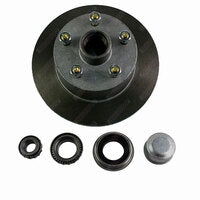 1652 Dunbier Wheel Hub, Bearings,Seal & Cap (With 140mm Flange)