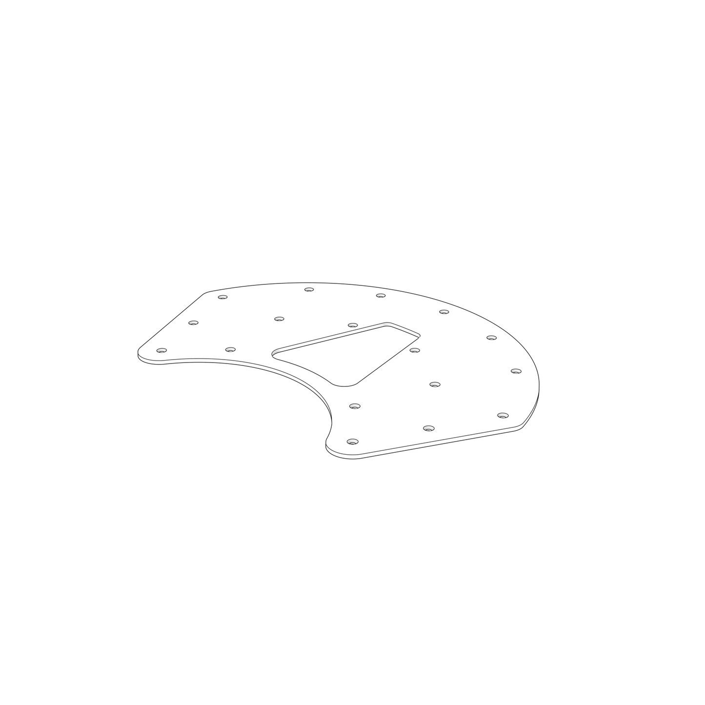 21747573 Plate | Genuine Volvo Penta Part - photo 2 of 2