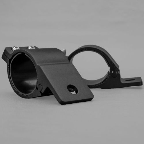 BRK7681-BLK-1 76mm - 81mm Bull Bar Tube Mounting Brackets| Black | Genuine STEDI Product
