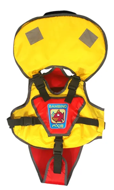 601100 Axis Bambino PFD Level 100 XS Child 10-15kg | Marine Safety Gear