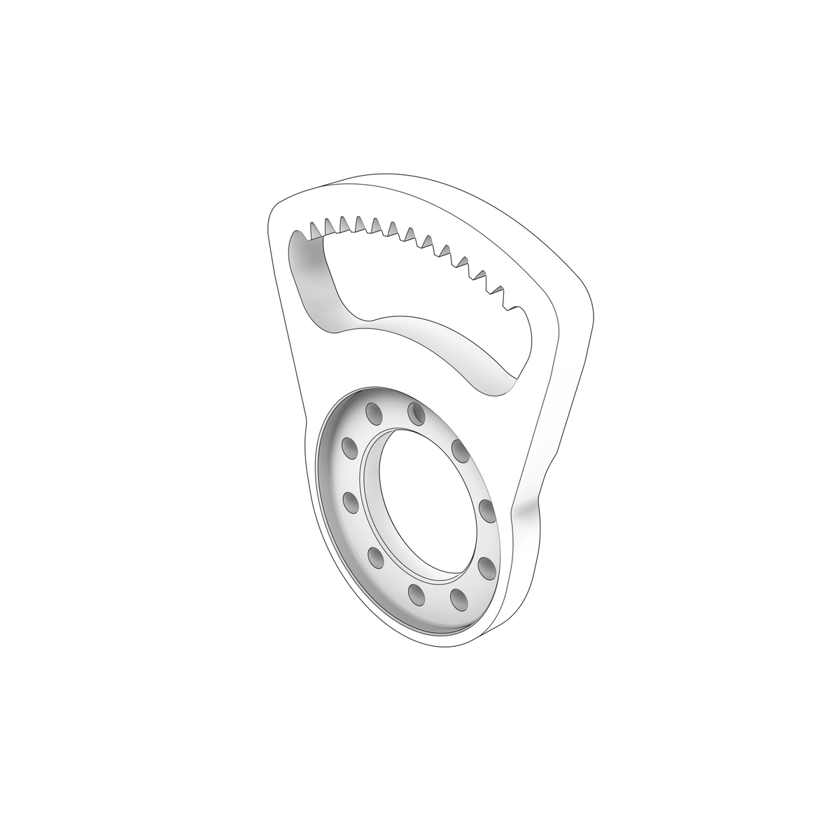 23411049 Gear Segment | Genuine Volvo Penta Part - photo 2 of 2