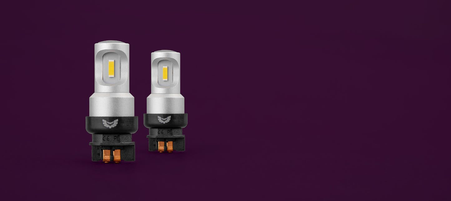 LEDCONV-PW24W PWY24W LED Bulbs (Pair) | Genuine STEDI Product