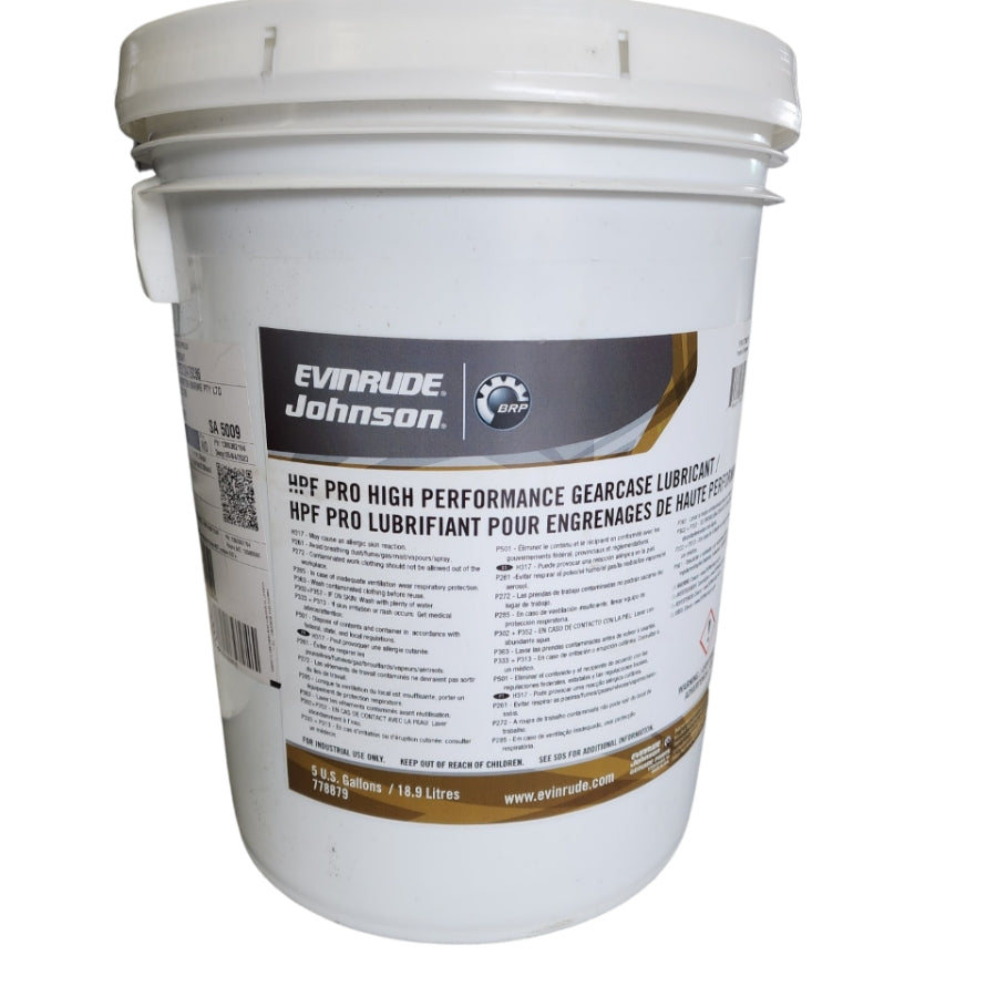 0778879 Evinrude Johnson HPF Pro 5 Gal | Genuine OEM BRP Outboard Part