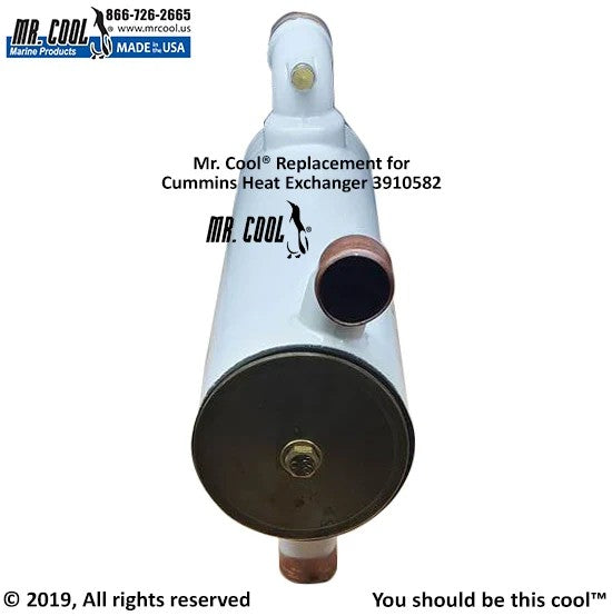 3910582 Cummins 4BT / A3.9 Heat Exchanger 3910582 Replacement