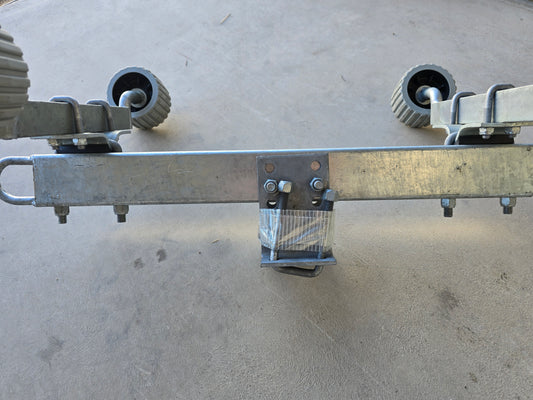 3331 Dunbier SUPA-ROLLA Rear Ass 4 Rollers & Side Plates