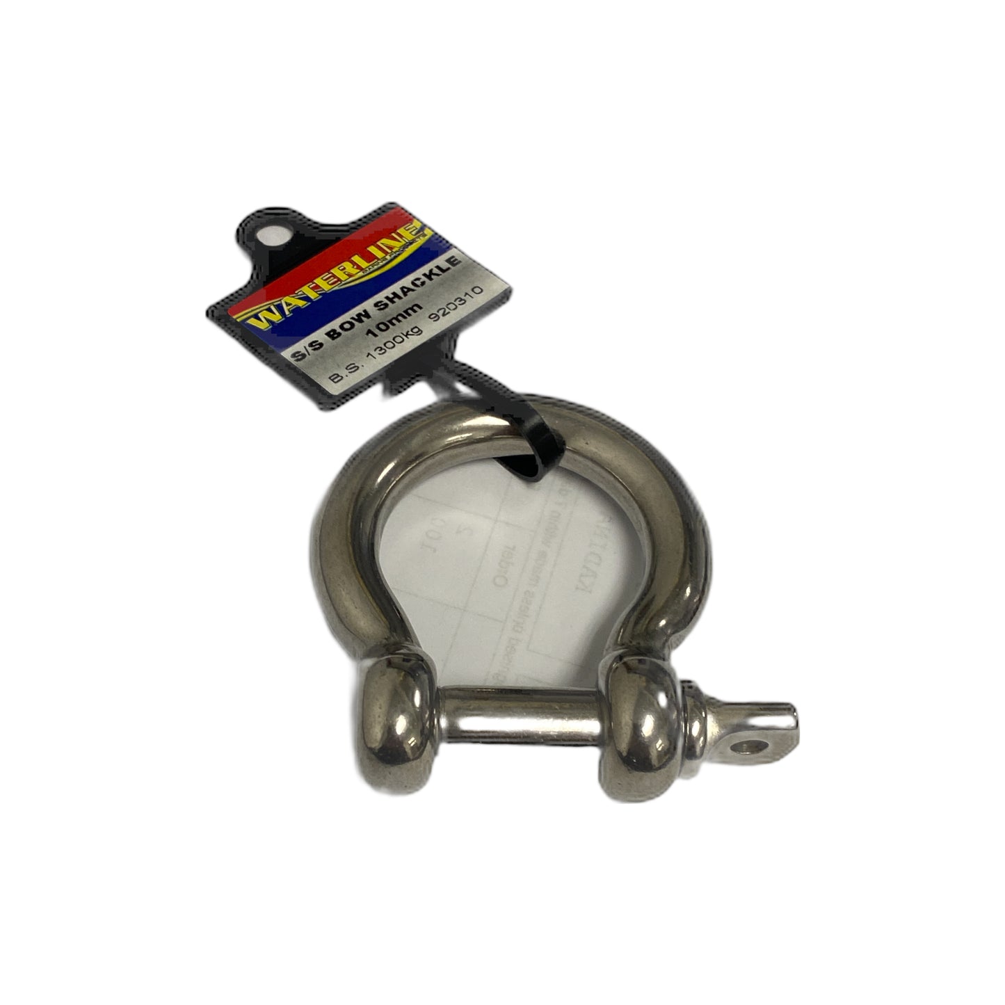 920310 Stainless Steel Bow Shackle 10mm | Marine Deck Hardware