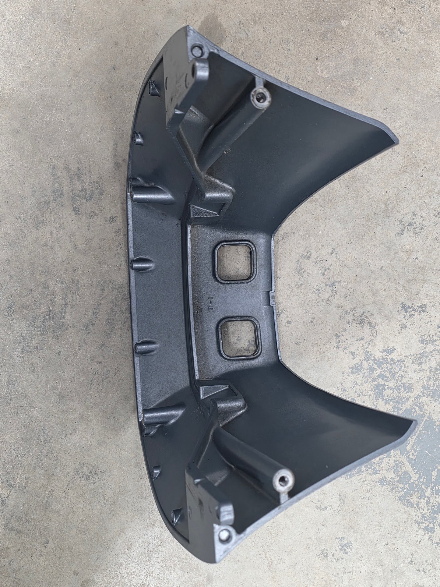 6N7-42741-01-EK 6N7-42471-00-EK Yamaha 115CETO Bottom Cowling Apron | Genuine Used Part