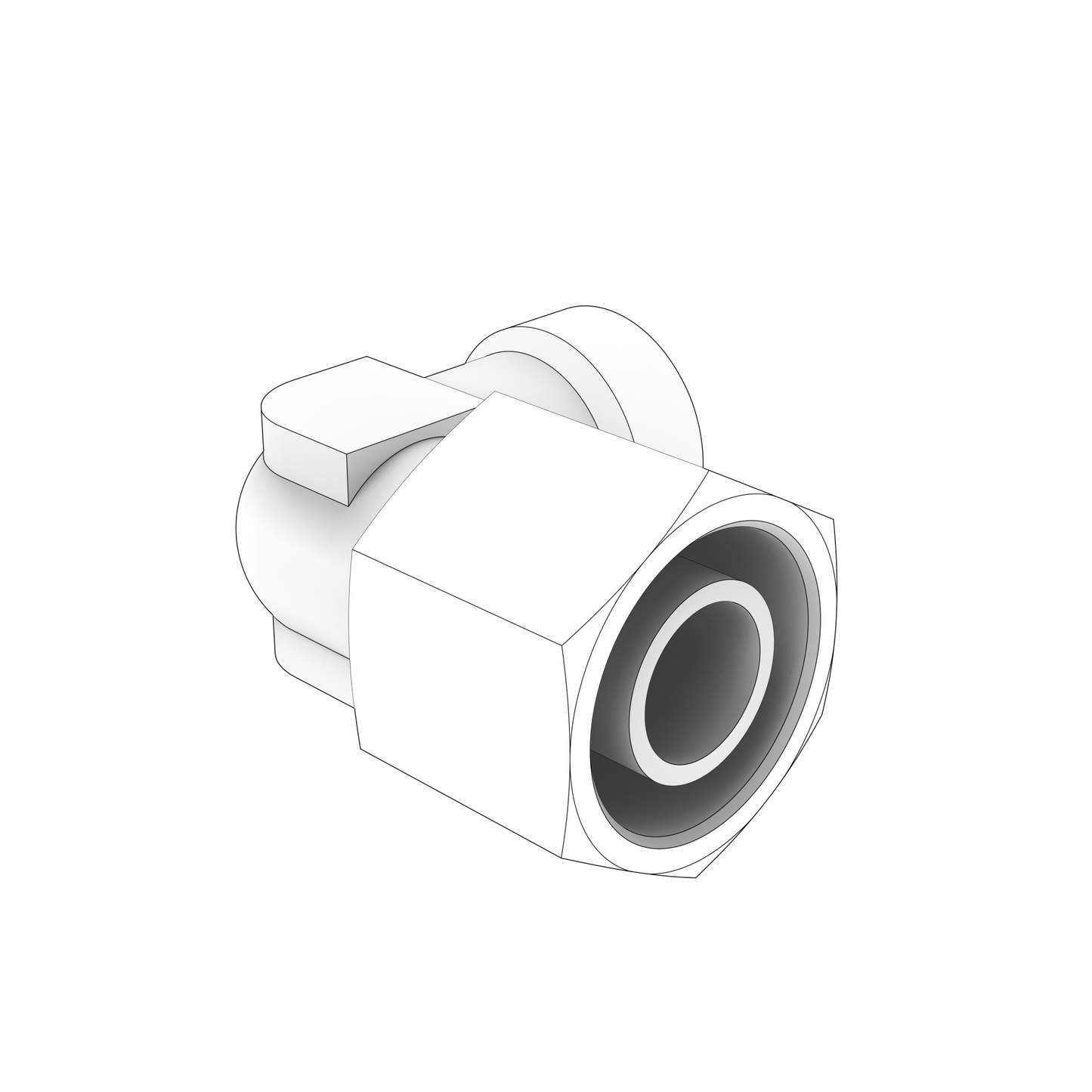 964016 Elbow Nipple | Genuine Volvo Penta Part - photo 2 of 2