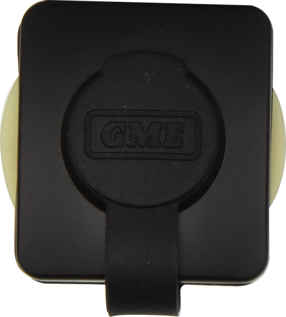 MK013B 8 Pin Flush Mount Microphone Socket - Black | Genuine GME Electronics