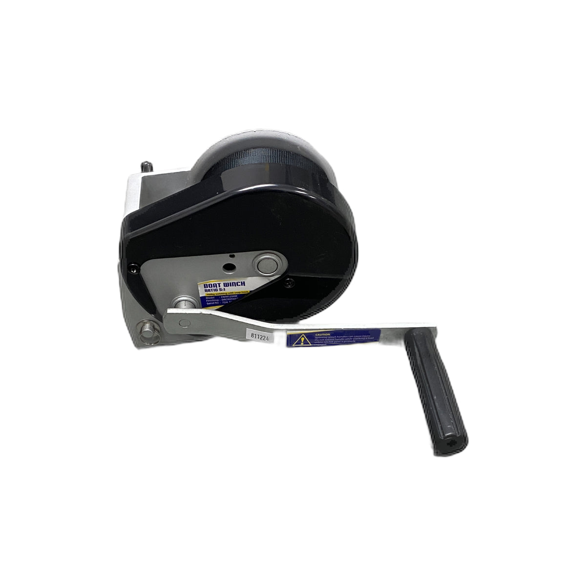 811224 Axis Hand Winch - 5:1 - 6m Web Strap With "S" Hook | Marine Trailer Part