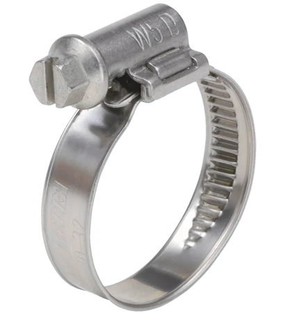053800816 8-16MM Clamp S/S (EA) | Genuine Wurth Product
