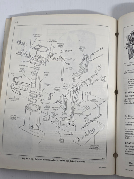 1974 Johnson 135HP Service Manual | Genuine Used Manual - photo 2 of 2