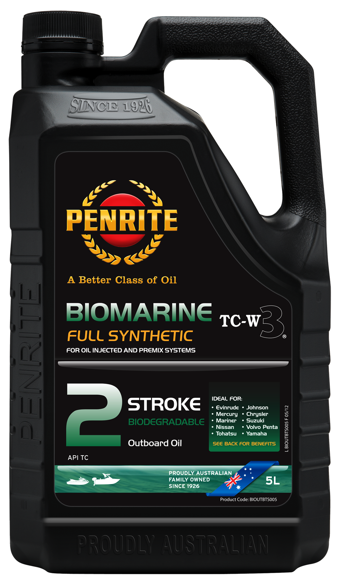BIOOUTBTS005 Full Synthetic 2 Stroke BioMarine 5L