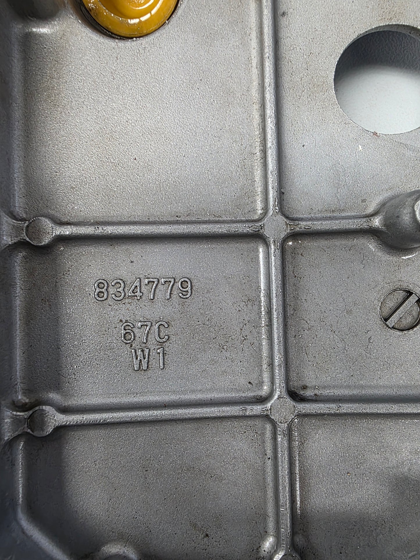67C-11191-01-1S Yamaha F40 Cylinder Head Cover | Genuine Used Part