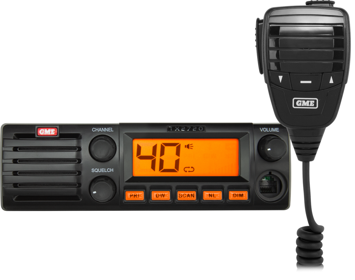 TX2720 27MHz DIN Mount CB Radio | Genuine GME Electronics