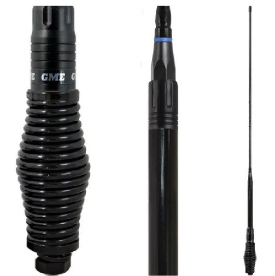 AE4018BK1 970mm Elevated-Feed Antenna (6.6dBi Gain) - Black | Genuine GME Electronics