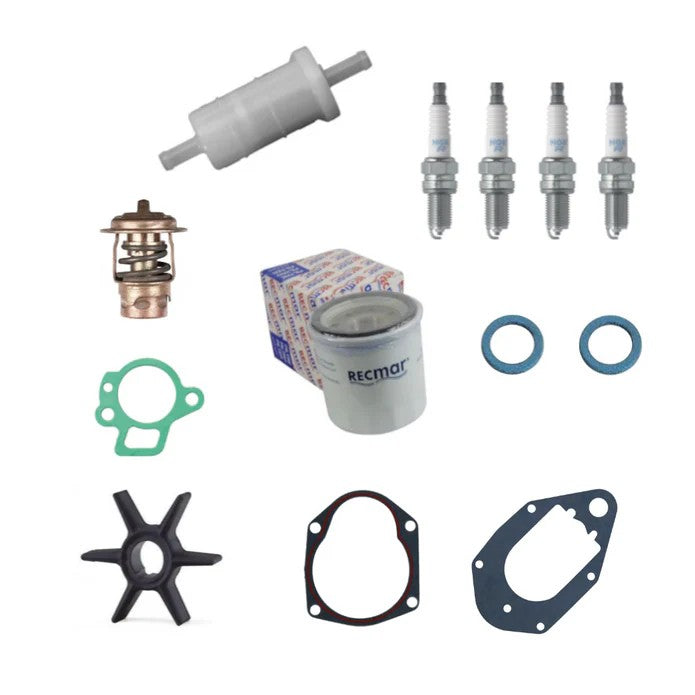 Aftermarket Mercury 40-50-60HP Carb 4-Cylinder (0P094500-0P206999) (0T178500-0T598999) 1.83:1 Ratio Standard Service Kit | Sawley's Select Marine Parts