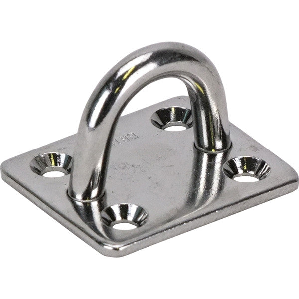 SS321-08 8mm Eye Plate S/S | Marine Deck Hardware