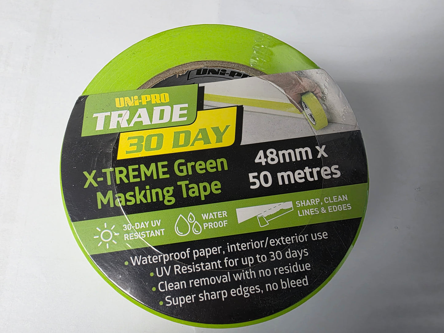 70748 30 Day Green Masking Tape 48mm
