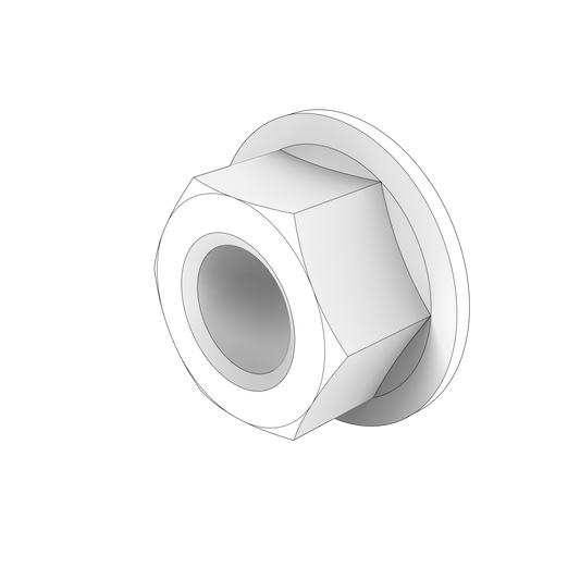 21246409 Flange Nut | Genuine Volvo Penta Part - photo 2 of 2