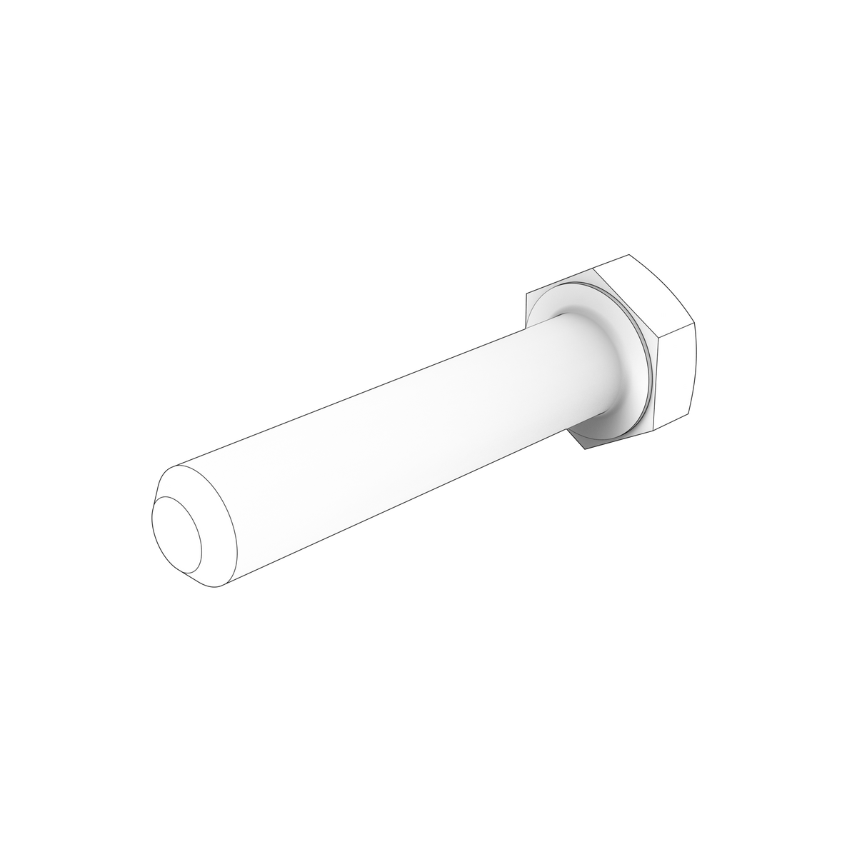 940186 Hexagon Screw | Genuine Volvo Penta Part - photo 2 of 2