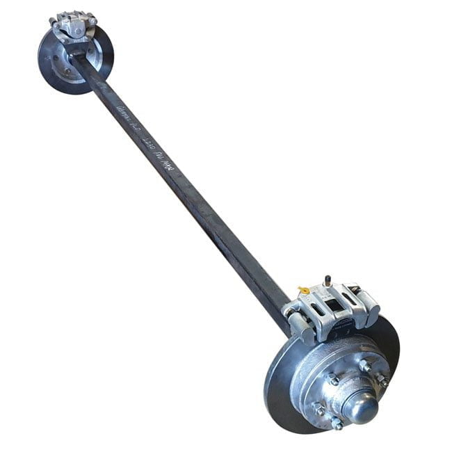 1591 Dunbier Axle 45 Square Hydraulic Brake: 2340mm (92")