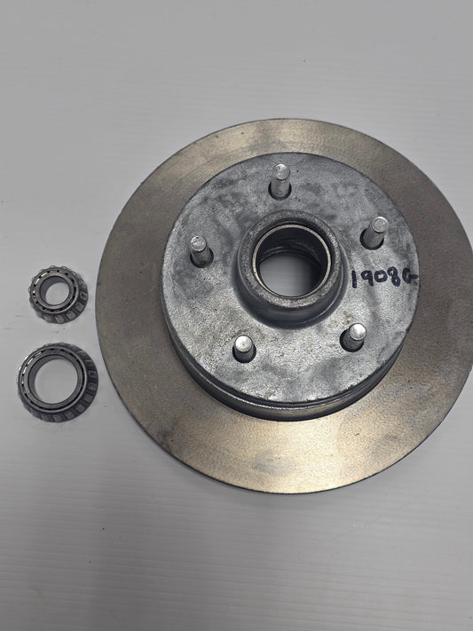 A1310LMG Mackay 1908G Dunbier Galvanised Disc Hub 13" HT with LM Bearings | Marine Trailer Part
