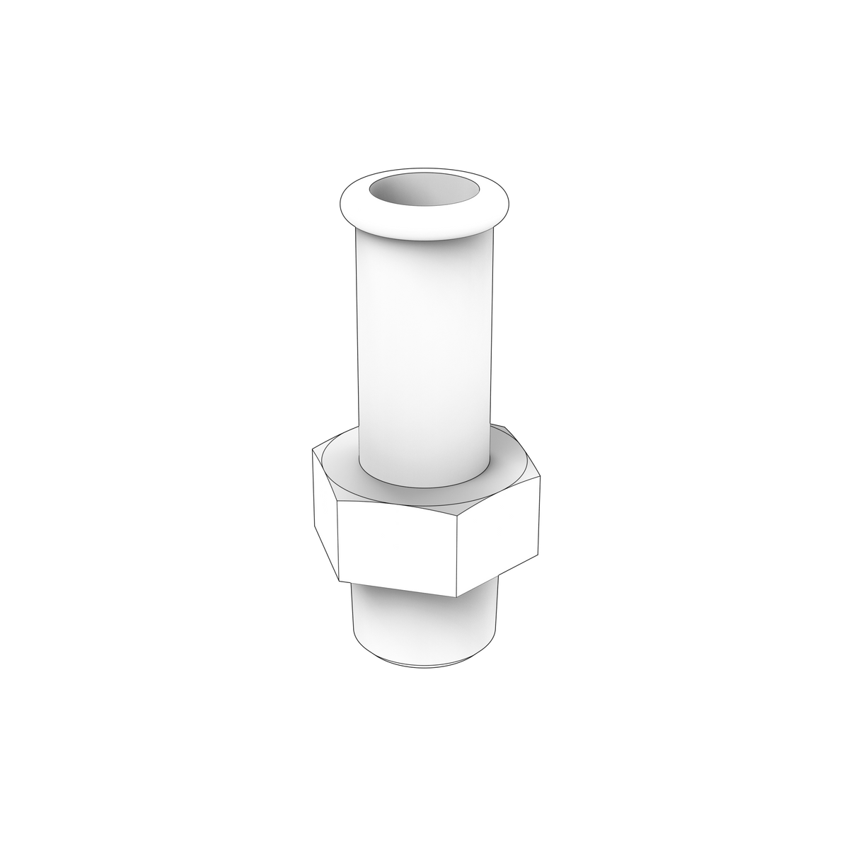 996684 Hose Nipple | Genuine Volvo Penta Part - photo 2 of 2
