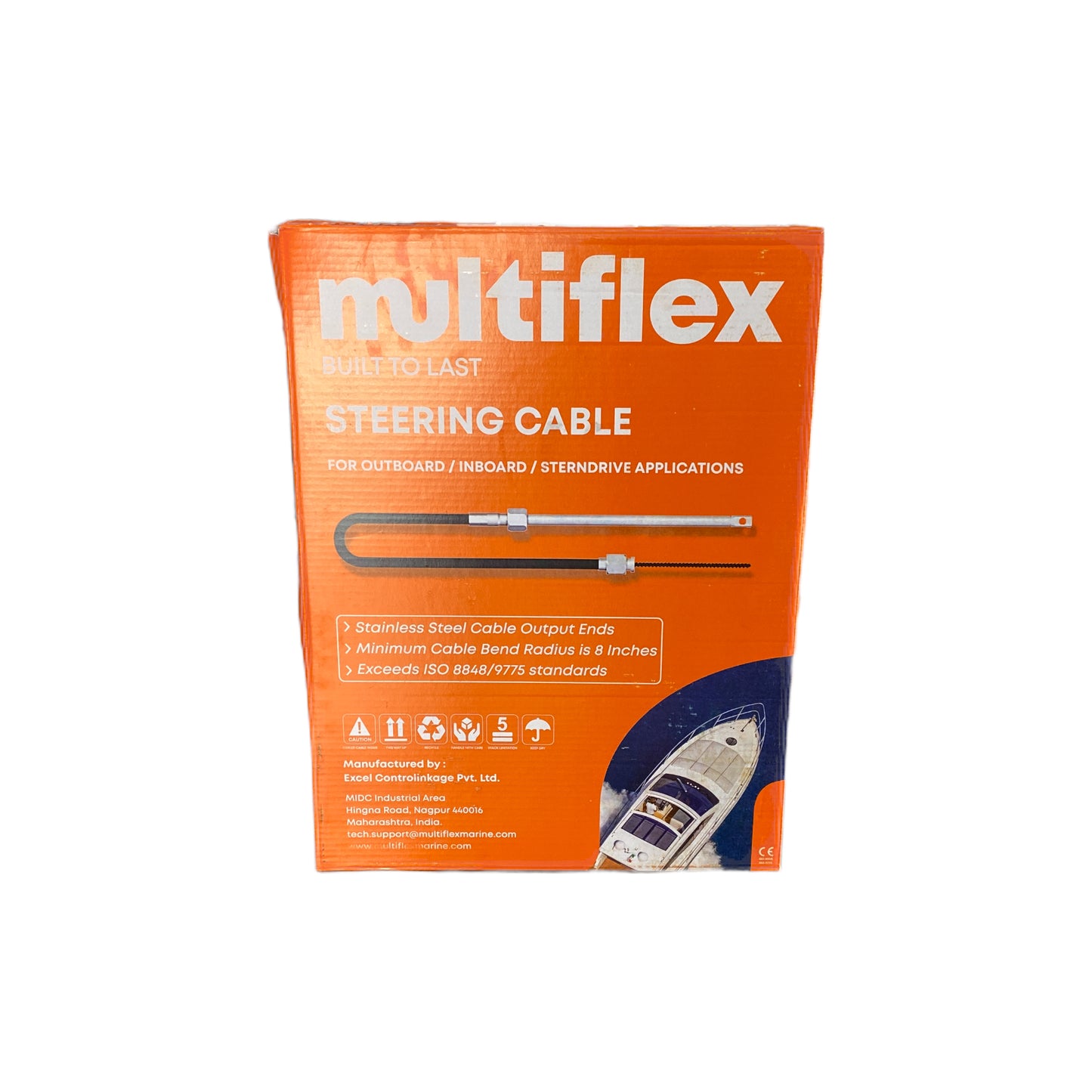 726512 Steering Cable 12ft | Marine Steering Part