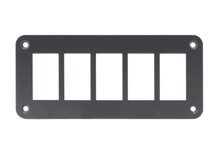 709785 Panel Aluminium Black 5 Hole | Marine Electrical Part
