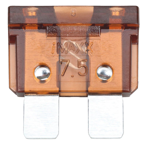 073100751 Flat blade fuse ATO-Ochre 7,5A Each Fuse | Genuine Wurth Product