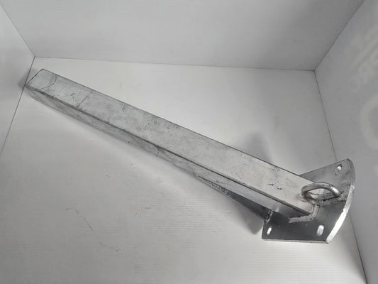 3449 Dunbier Trailer Winch Post 64mm Sq, Suits 100mm DrawBar